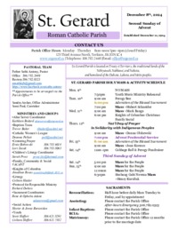 Second Sunday of Advent