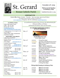 Thirty-second Sunday in Ordinary Time